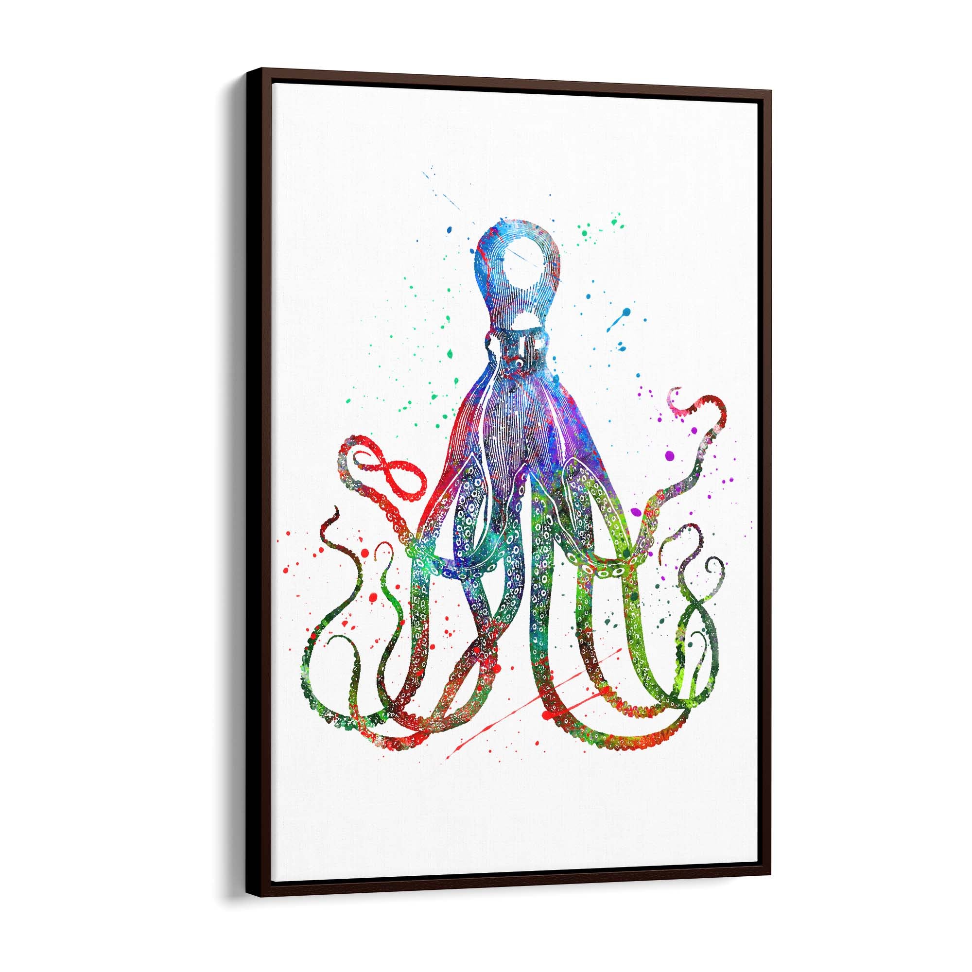Cite Giant Squid Painting Sealife Nursery Wall Art
