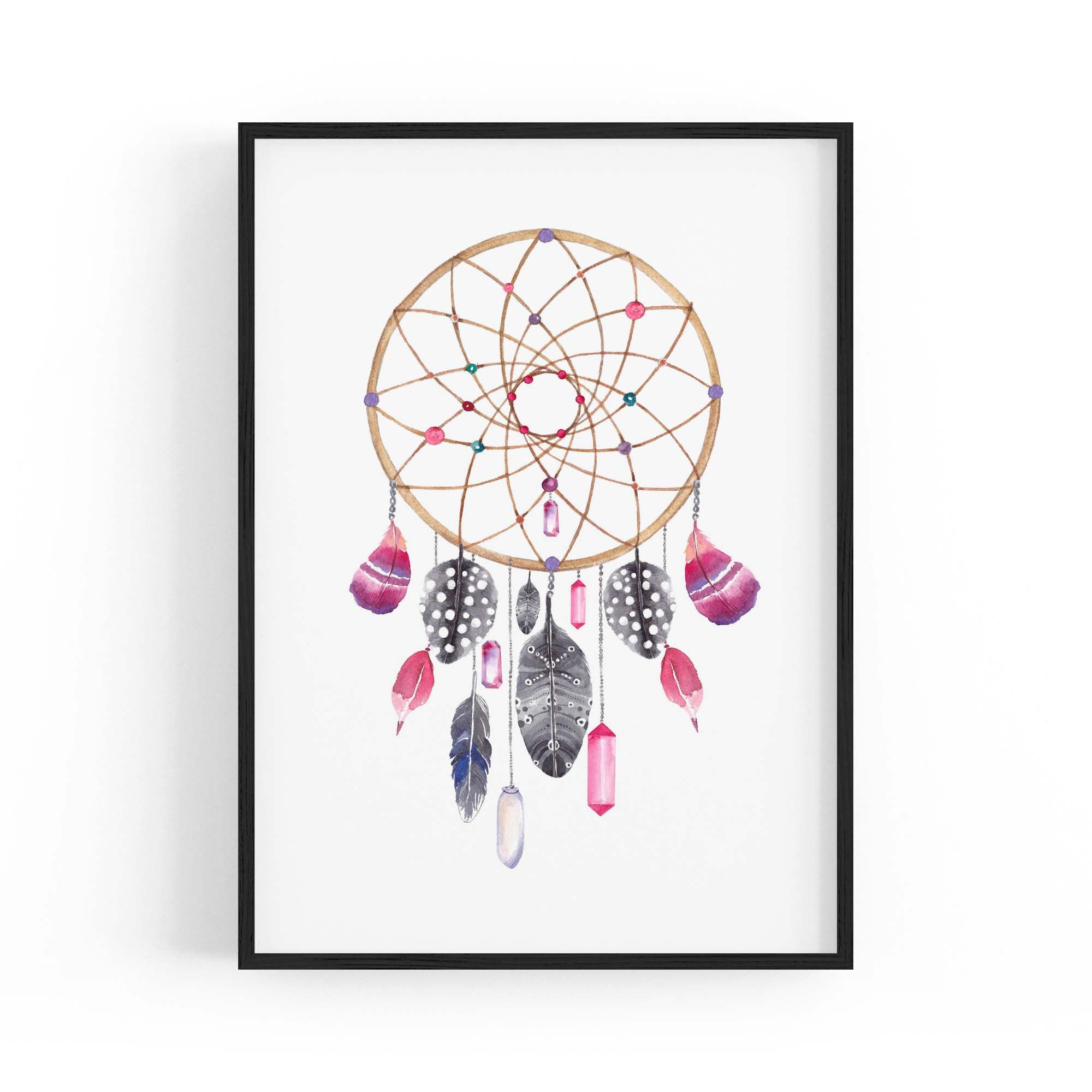 Dream Catcher Nursery Baby Bedroom Wall Art #3