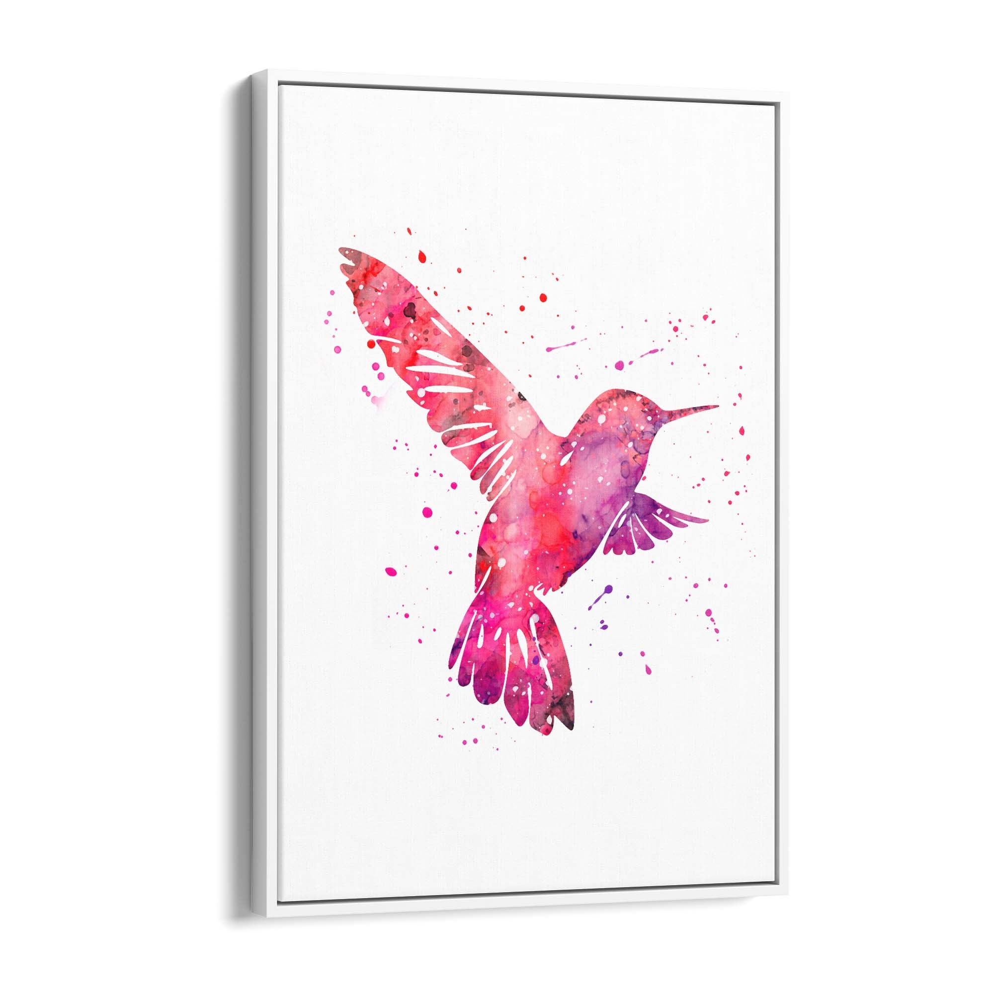 Watercolour Hummingbird Bird Nursery Wall Art #3