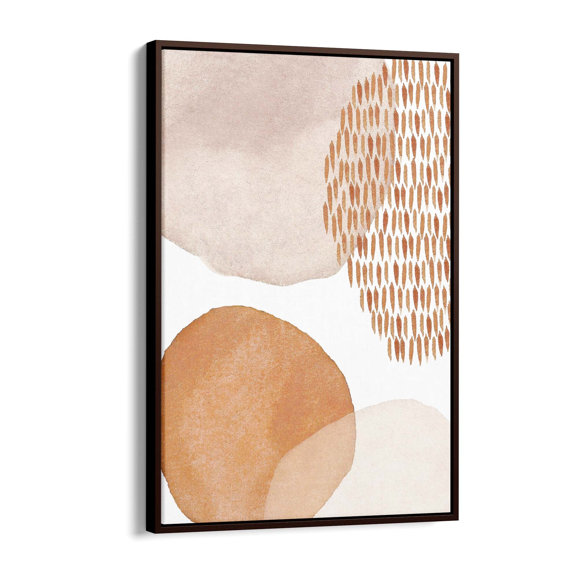 Abstract Modern Watercolour Shapes Painting Wall Art #15