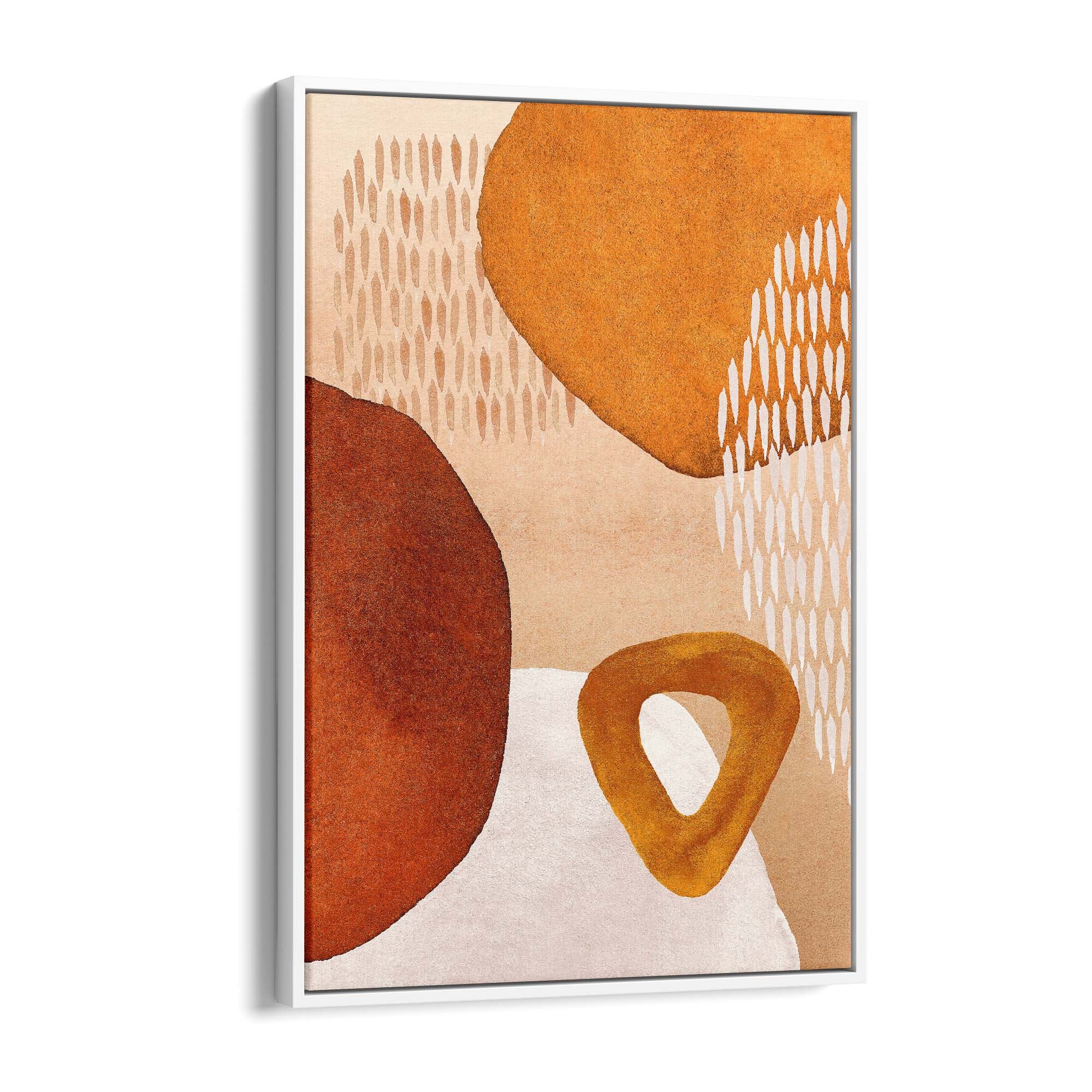 Abstract Modern Watercolour Shapes Painting Wall Art #5