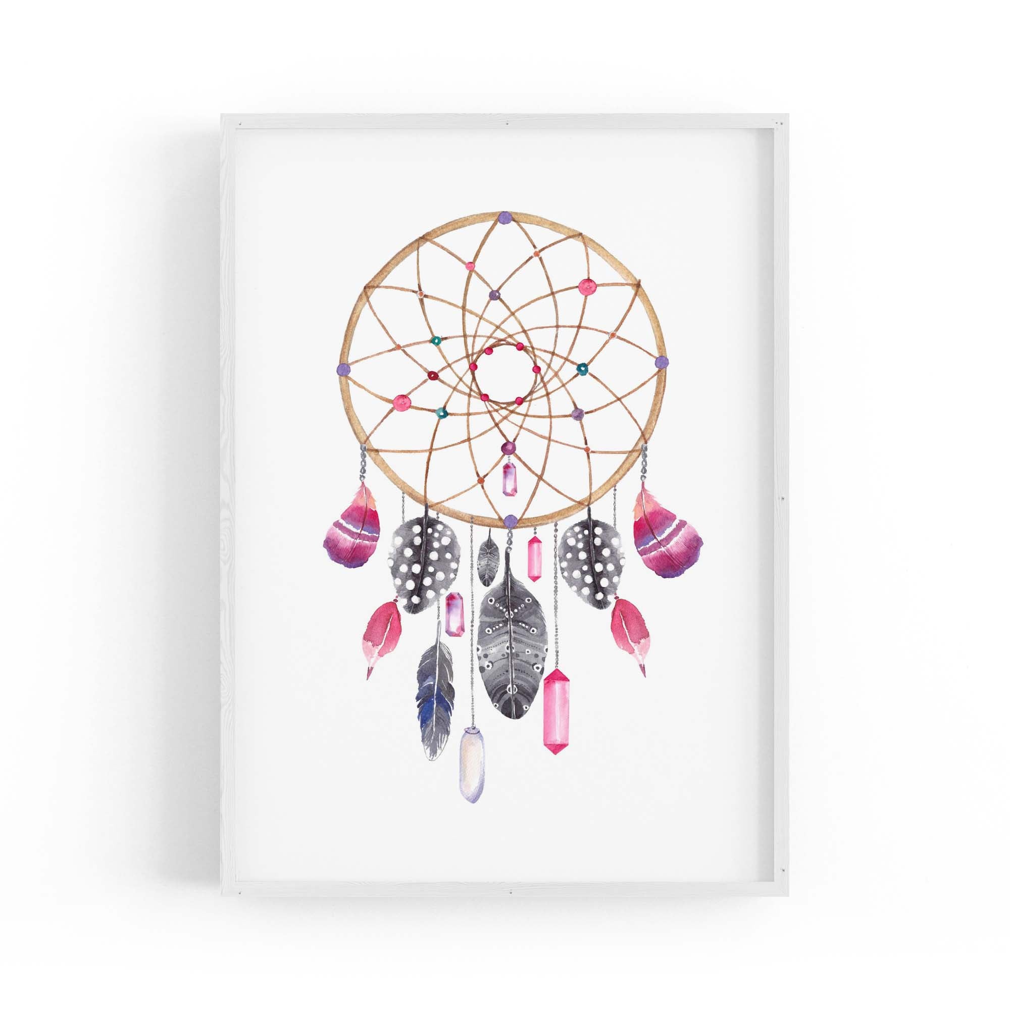 Dream Catcher Nursery Baby Bedroom Wall Art #3