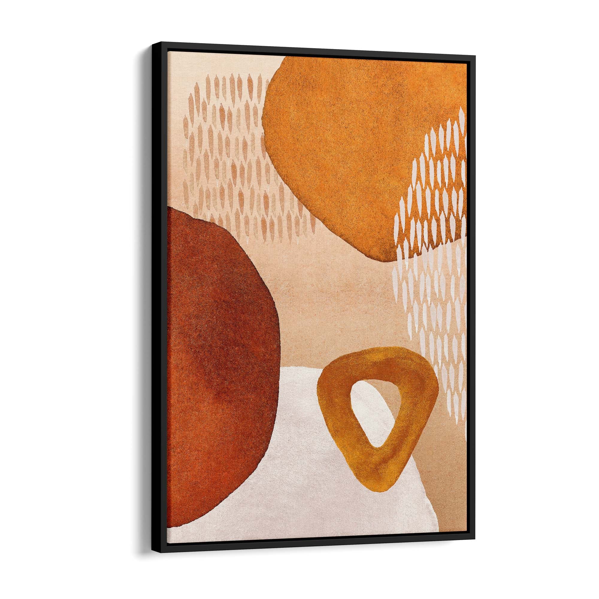 Abstract Modern Watercolour Shapes Painting Wall Art #5