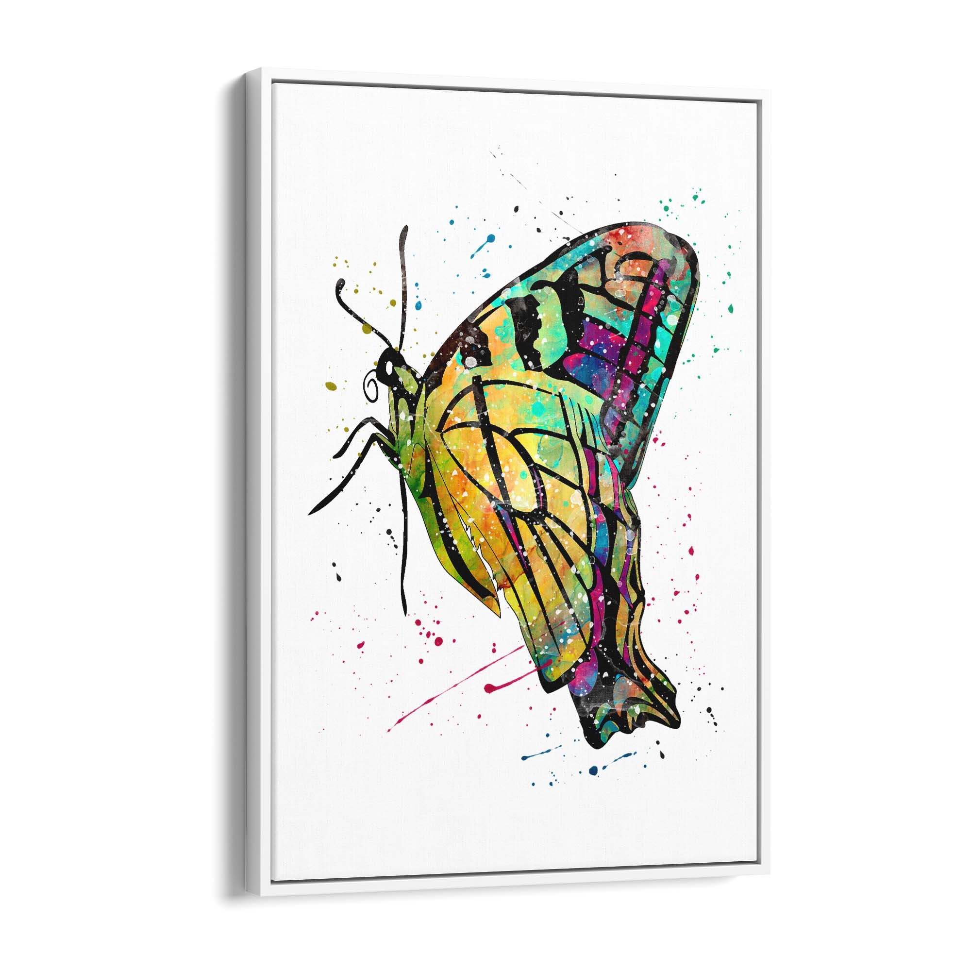 Butterfly Cute Nursery Baby Toddler Wall Art #4
