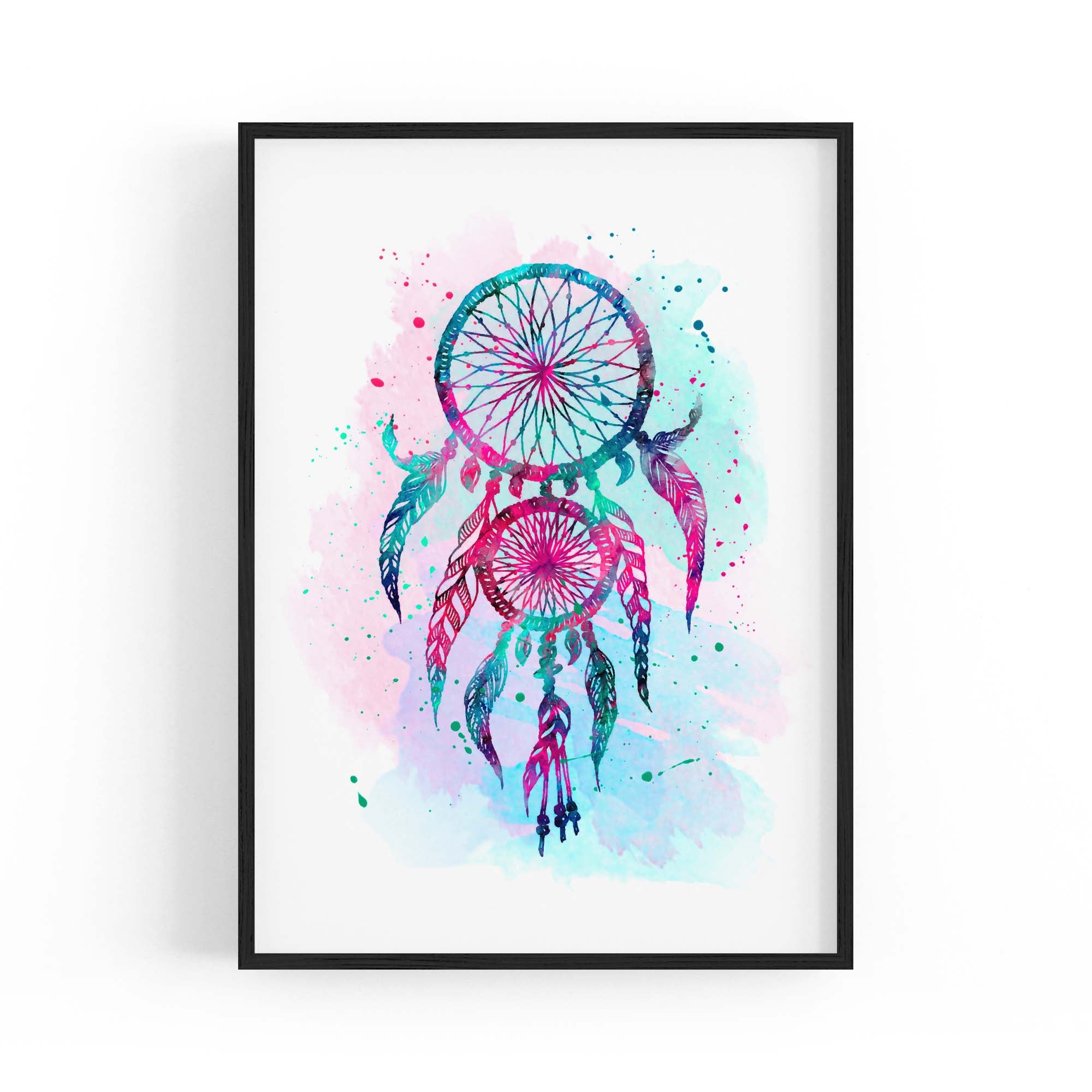 Dream Catcher Nursery Baby Bedroom Wall Art #1