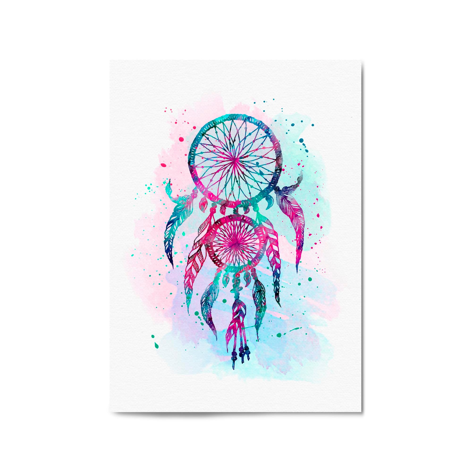 Dream Catcher Nursery Baby Bedroom Wall Art #1