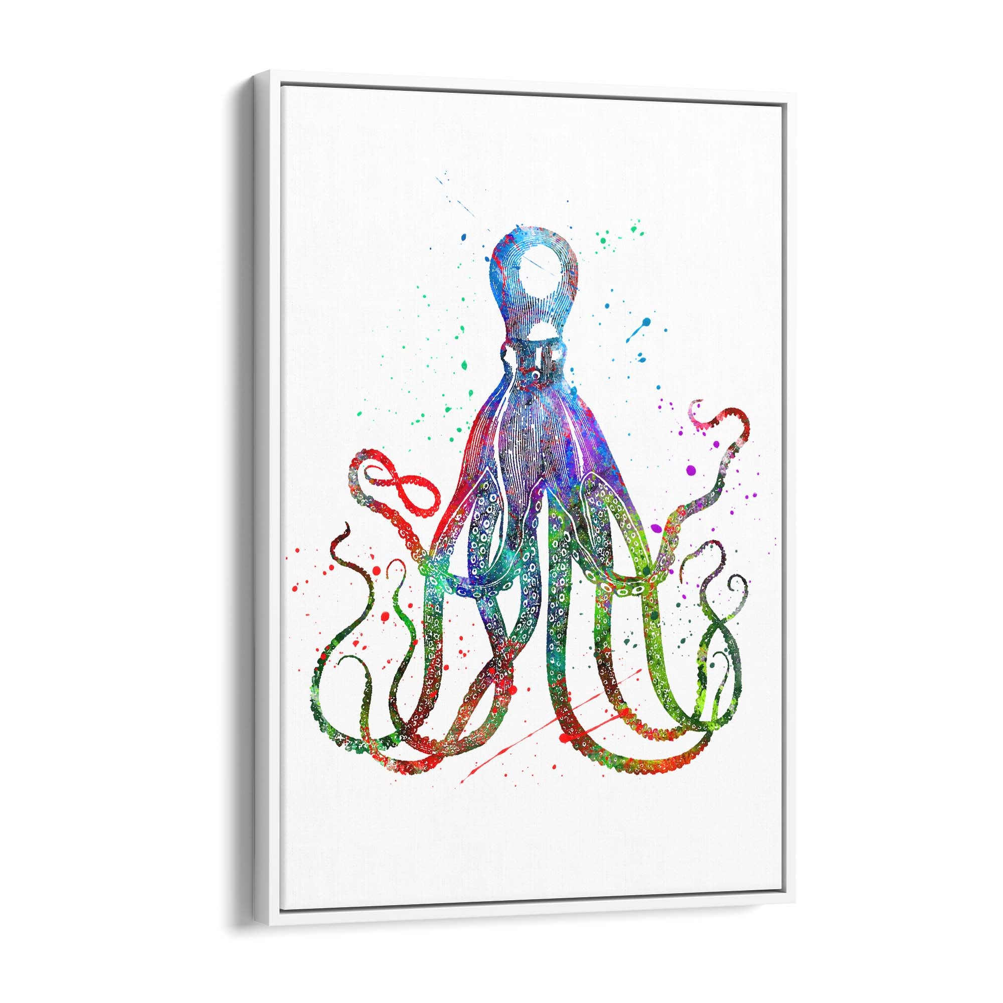 Cite Giant Squid Painting Sealife Nursery Wall Art