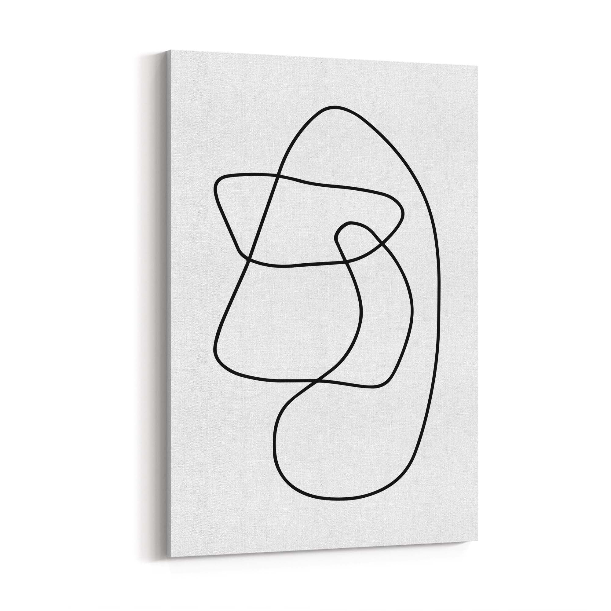 Minimal Abstract Modern Line Artwork Wall Art #3