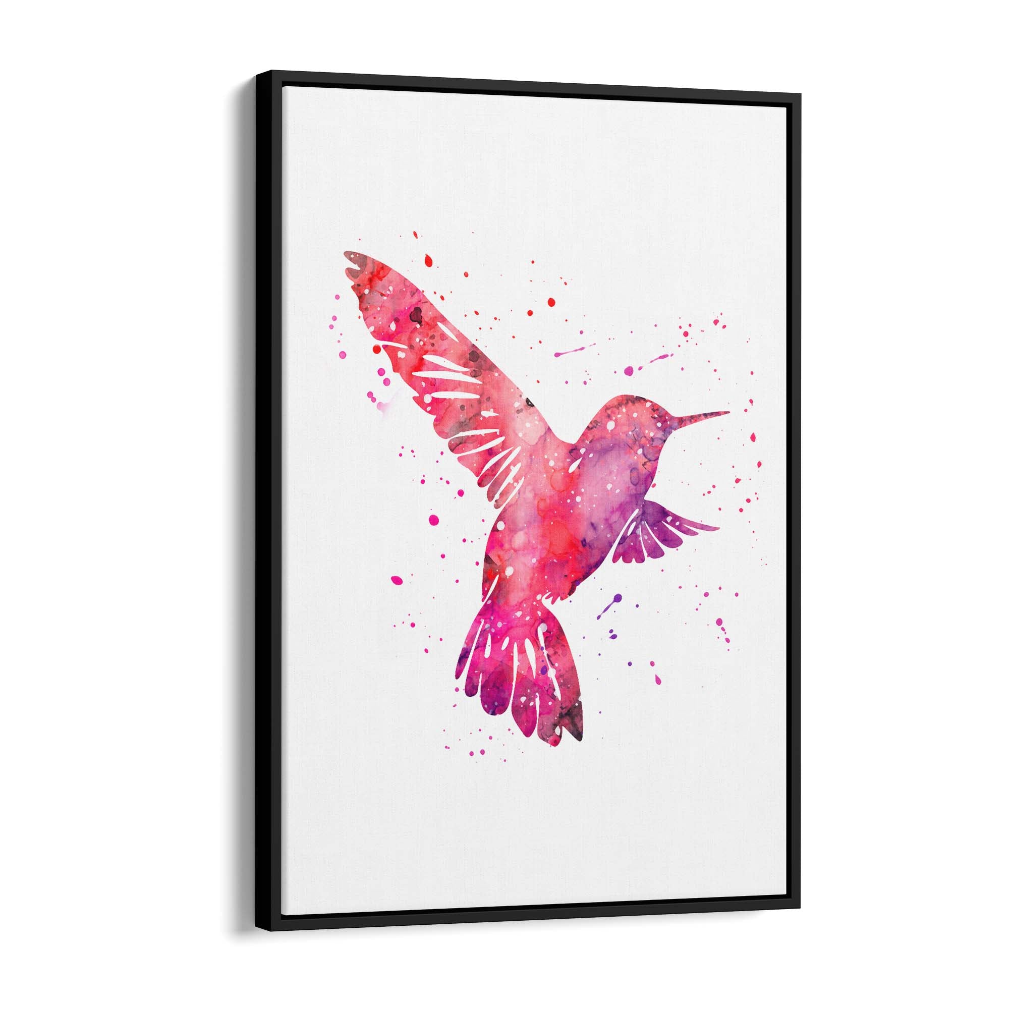 Watercolour Hummingbird Bird Nursery Wall Art #3