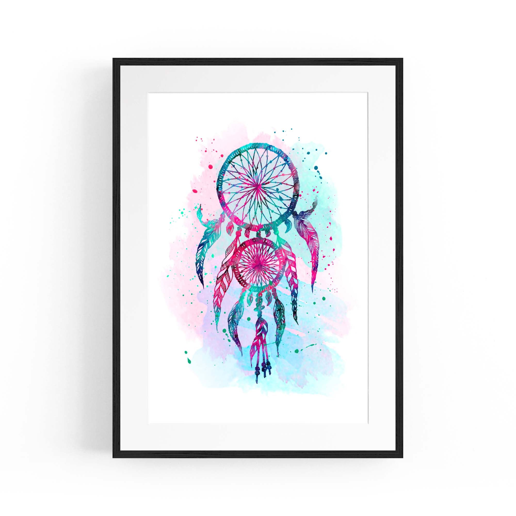Dream Catcher Nursery Baby Bedroom Wall Art #1