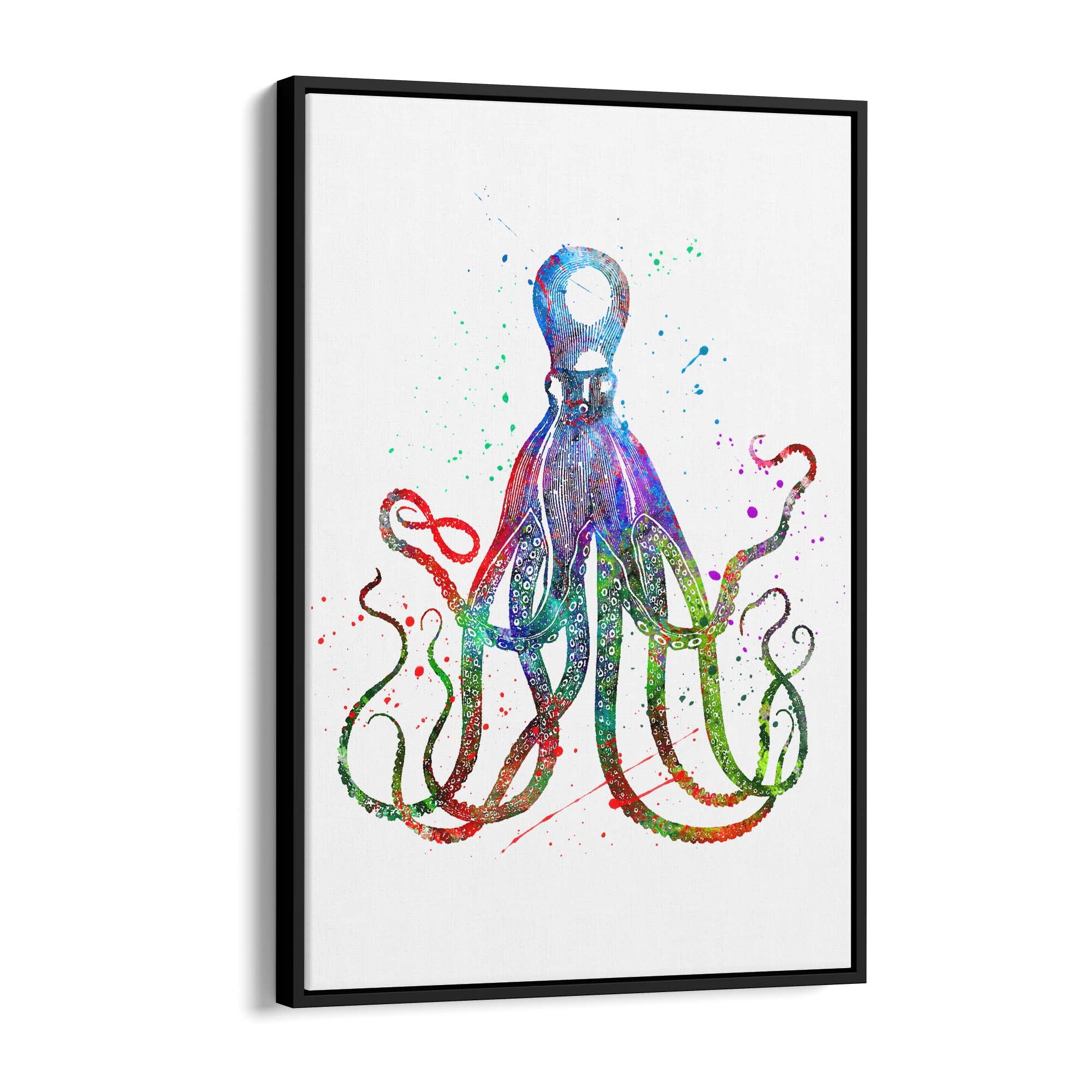 Cite Giant Squid Painting Sealife Nursery Wall Art