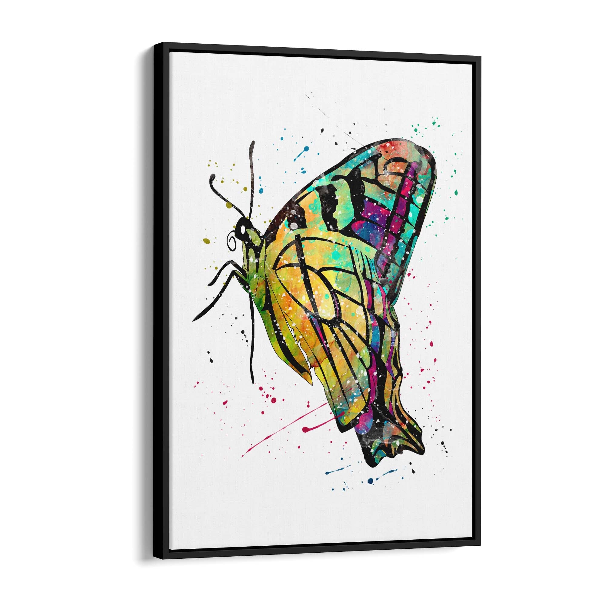 Butterfly Cute Nursery Baby Toddler Wall Art #4