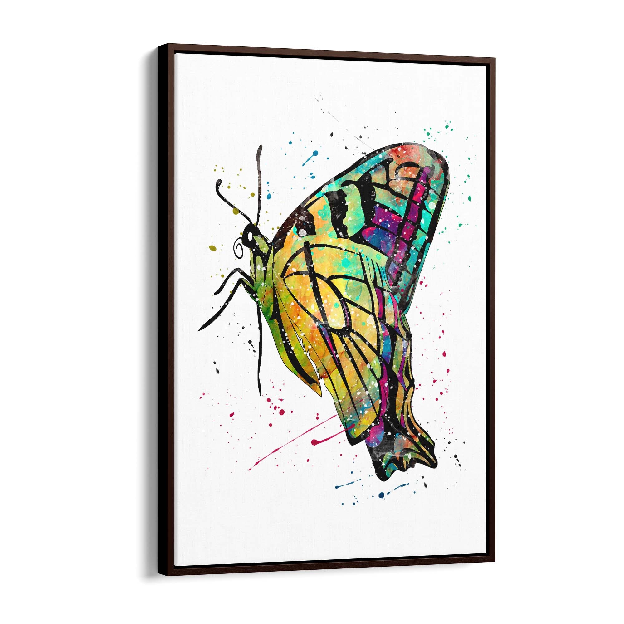 Butterfly Cute Nursery Baby Toddler Wall Art #4