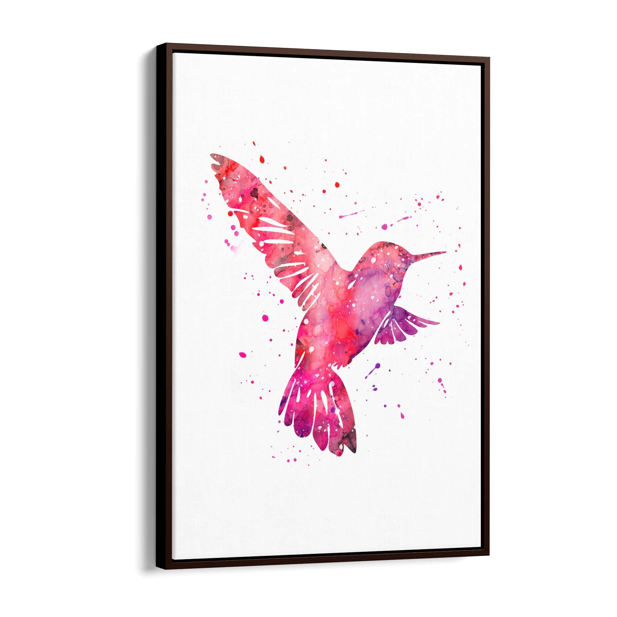 Watercolour Hummingbird Bird Nursery Wall Art #3