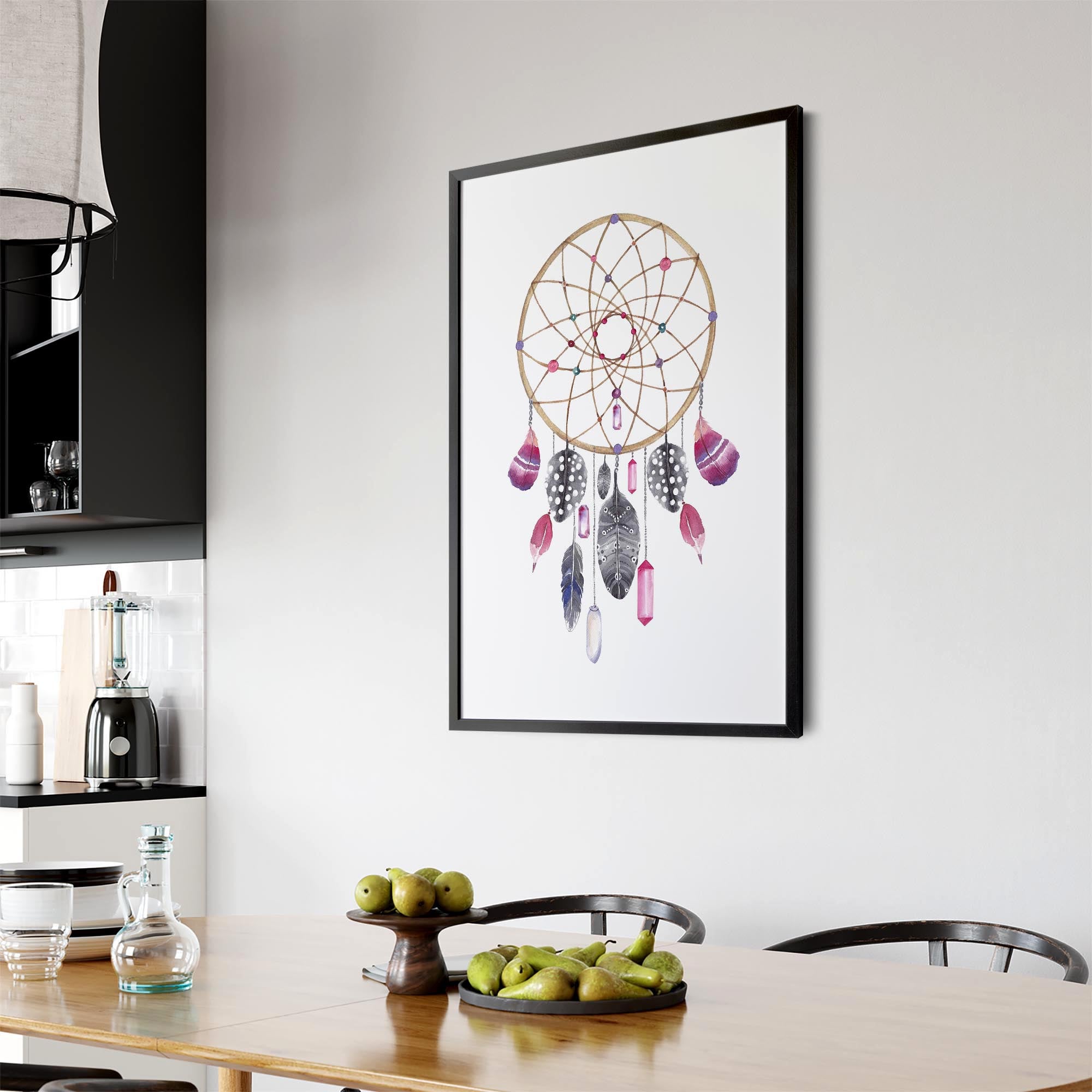 Dream Catcher Nursery Baby Bedroom Wall Art #3