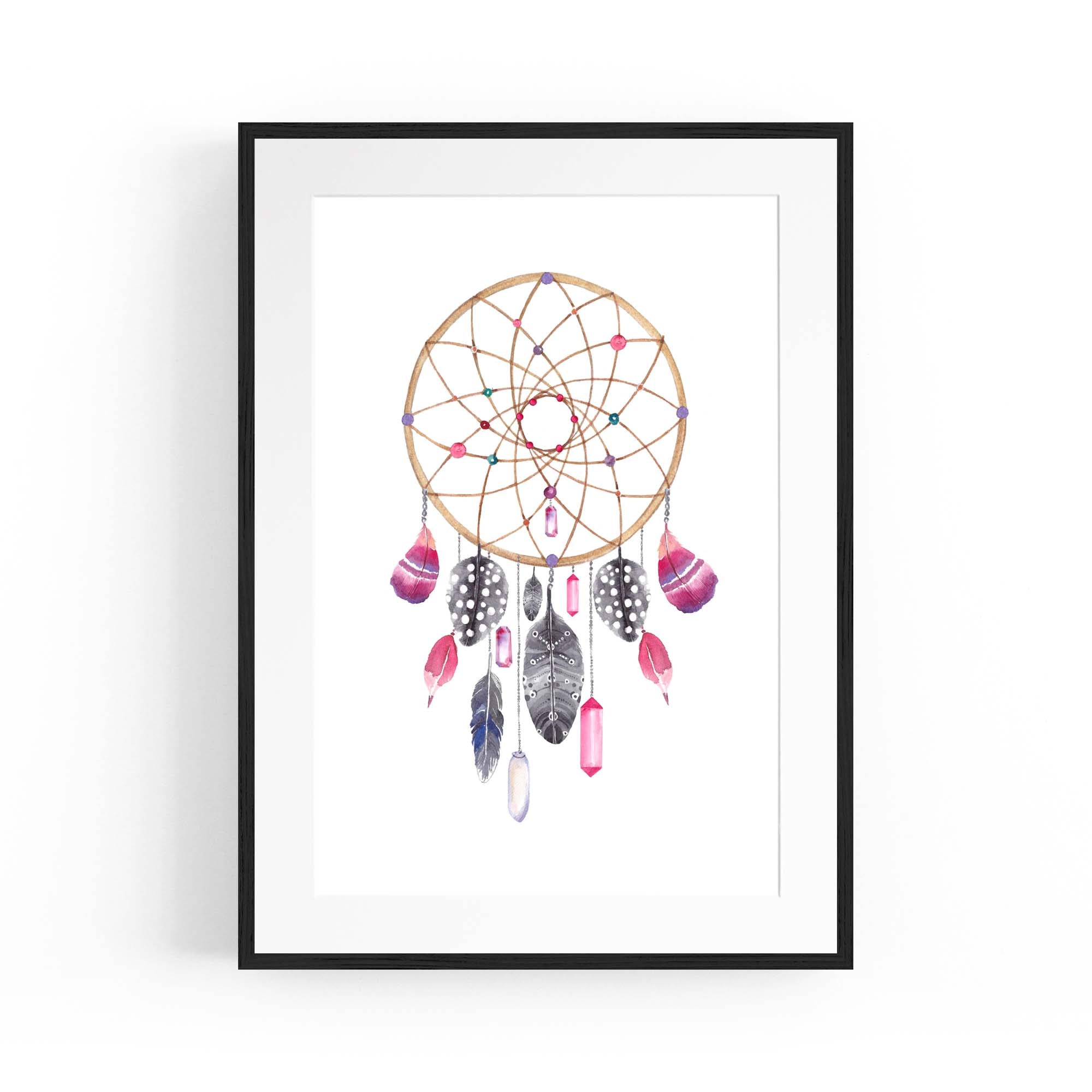 Dream Catcher Nursery Baby Bedroom Wall Art #3
