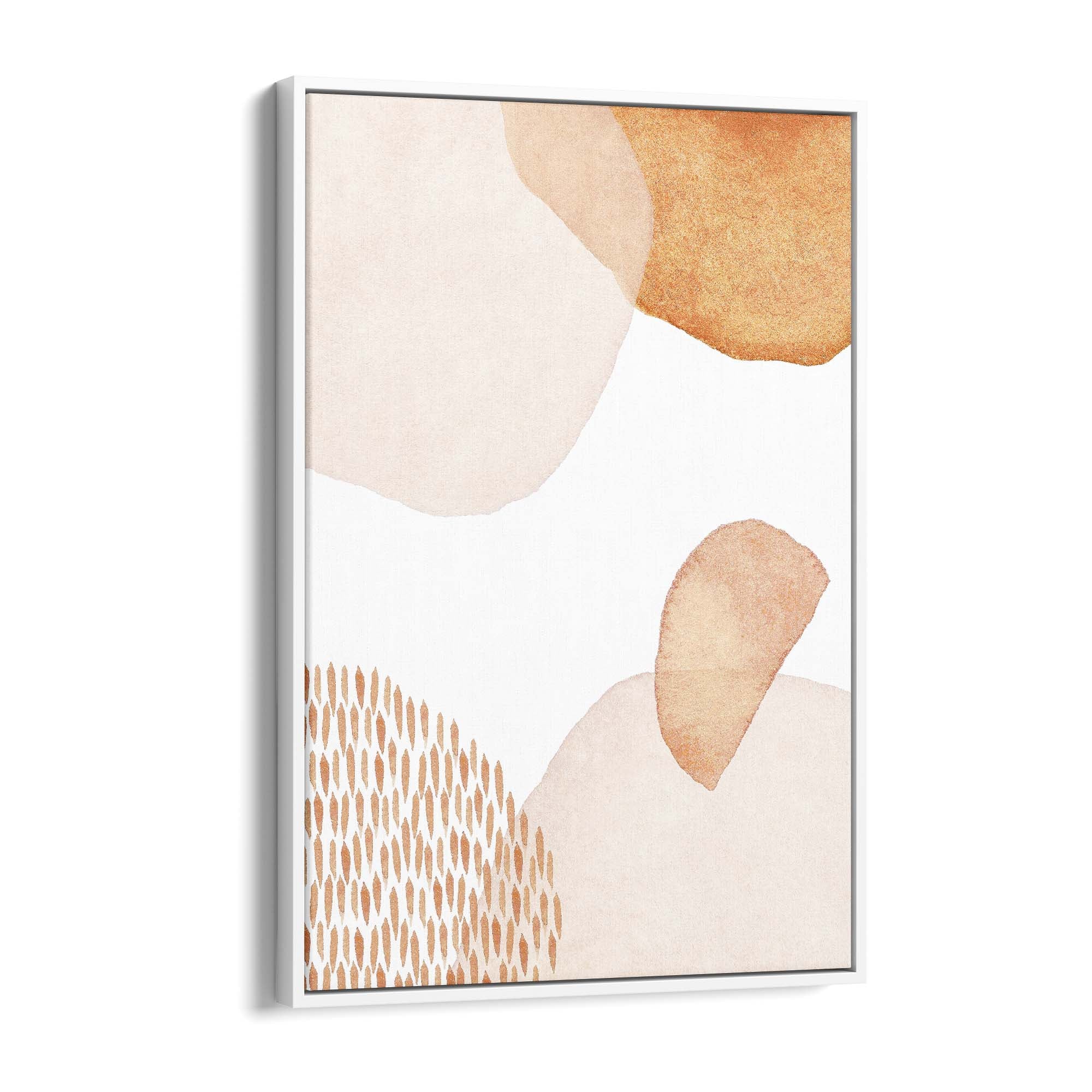 Abstract Modern Watercolour Shapes Painting Wall Art #14